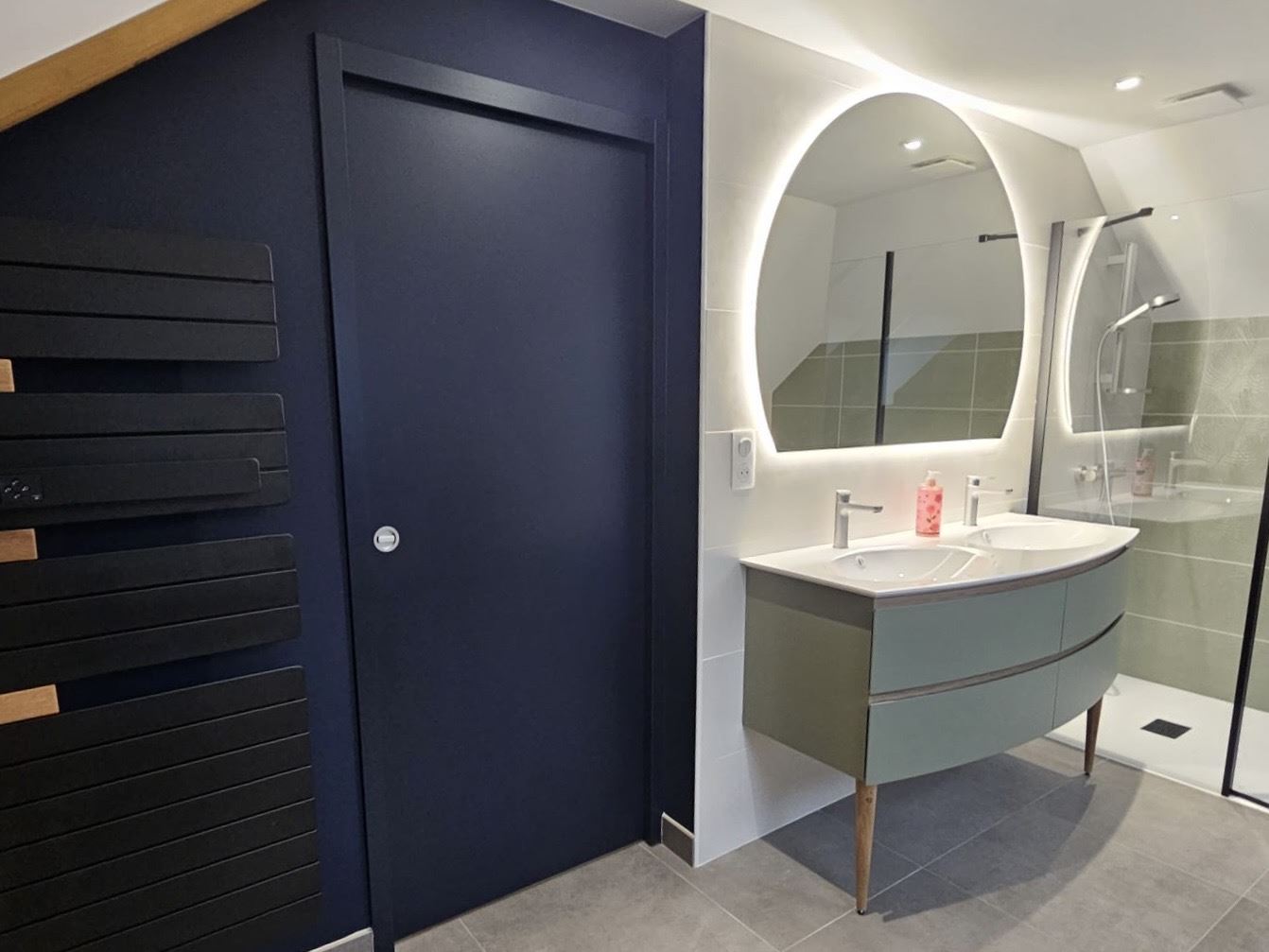 Salle de bain réalisée par Loïc Tostivint